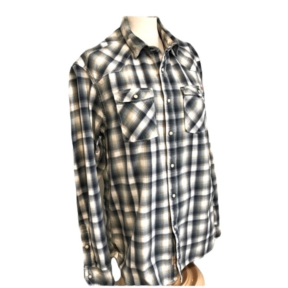 North Coast Marks & Spencer Oversized Plaid Shirt - Size Large